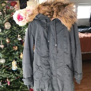 Members Only Fur Lined Parka